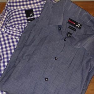 2 JF J.Ferrar Dress Shirts